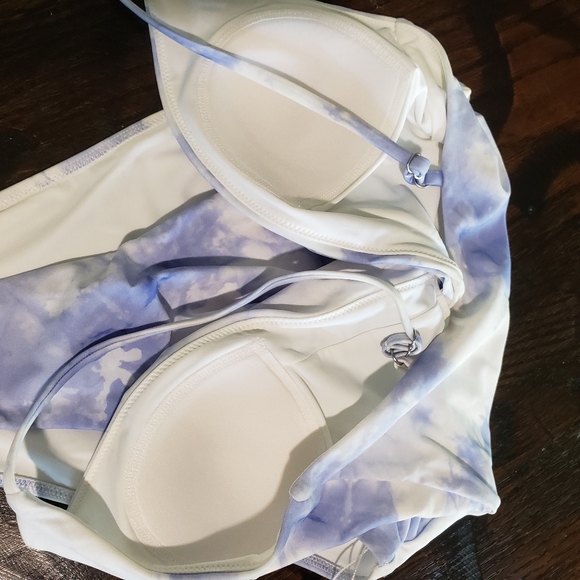 Jonathan SIMKHAI Ingrid One Piece in Sky Tie Dye - Picture 12 of 16